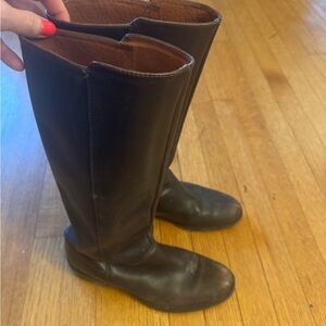 Women's Brown Knee-High Leather Boots - JCrew